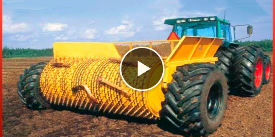 Incredibly designed modern farm machinery