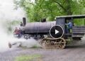 Starting the weirdest steam tractor ever invented